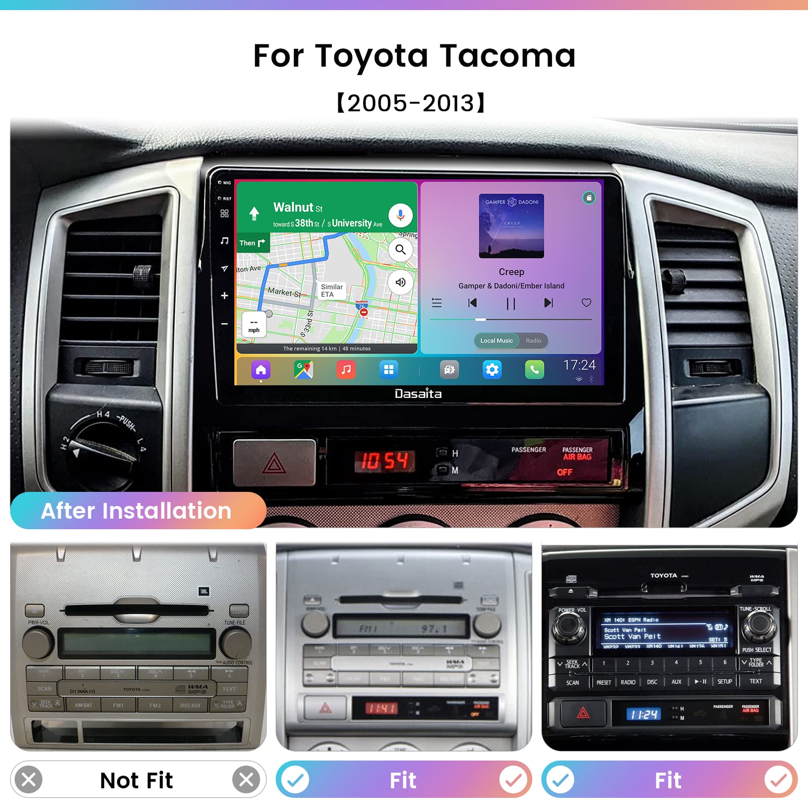 TOYOTA ヘッドユニット 大画面
